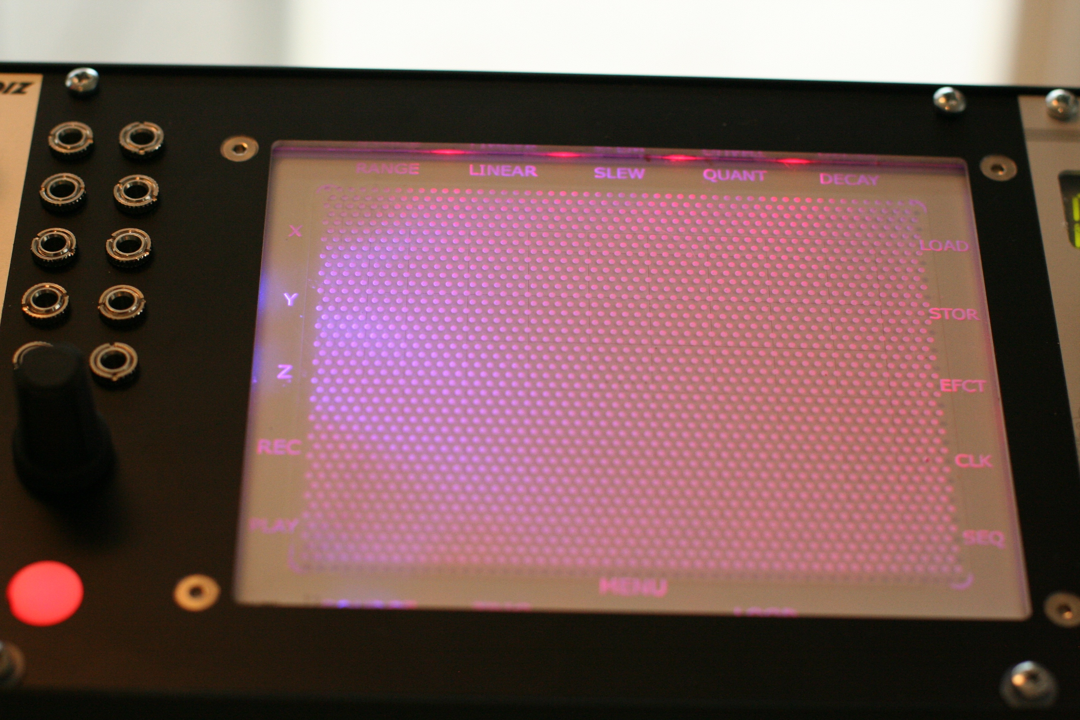 Vectr front panel